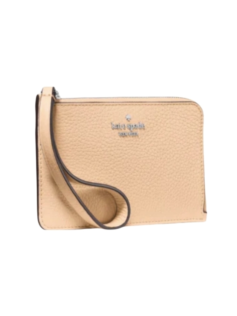 kate spade Lucy Small Card Holder Wristlet Citrus Glaze Pebbled Leather - Picture 3 of 3